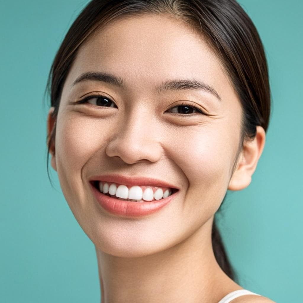 Dental care beautiful smile result